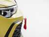 ES#4620305 - 008786LA01-01 - MK8 GTI/Golf R Race Tow Strap - Front - Red - Designed for real use on the track or street while looking great - ECS - Volkswagen
