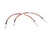 ES#4620358 - 047537LA01 - ECS Exact-Fit Stainless Steel Brake Lines - Front - DOT-compliant kit to improve pedal feel in your vehicle. - ECS - BMW