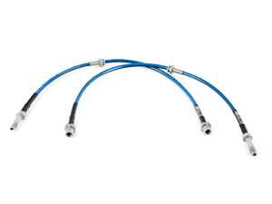 ES#4620356 - 047495LA01 - Stainless Steel Brake Lines - Front - Zinc-Nickel plating for increased corrosion resistance and sleek low-profile design. Made in the USA. - Turner Motorsport - BMW