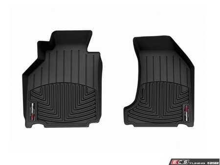 ES#4036257 - 4415081 - Front FloorLiner - Black - Laser measured for perfect fitment and ultimate protection against moisture and debris - WeatherTech - Porsche