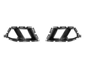 ES#4659786 - BM-0043 - Dry Carbon Lower Front Bumper Vent Set - G80 M3 | G82/ G83 M4 - This AutoTecknic Dry Carbon Fiber Lower Brake Duct Set comes with durable and precise mounting clips. It is made with our autoclave technology for the ultimate lightweight, high durability, and precise fitment. - AUTOTECKNIC - BMW