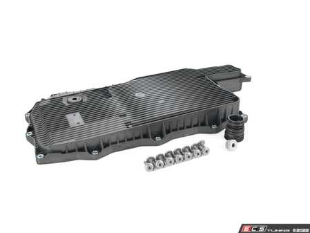 ES#4726430 - HG103H-D834 - Basic Transmission Service Kit - Includes a new filter, oil pan, mechatronic connector plug, and installation hardware - just pick your desired Automatic Transmission Fluid! - Hengst - BMW