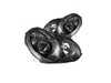 ES#4660158 - 121079 - Halogen Blackout Headlight Set  - Plug and play blackout housings for a unique look and improved visibility! - Anzo - Mercedes Benz