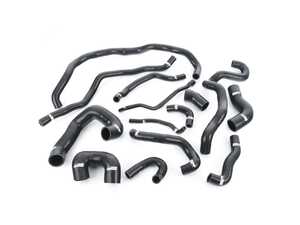 ES#4659105 - Kit222s - Coolant Hose Refresh Kit - Black - E8x/E9X N54 - Black replacement OEM radiator/cooling system hoses! - DO88 - BMW