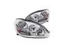 ES#4660163 - 121092 - Halogen Chrome Headlight Set - Plug and play chrome housings for a unique look and improved visibility. Select your favorite bulbs! - Anzo - Mercedes Benz