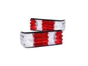 ES#4660165 - 221132 - Red & Clear Taillight Set - Plug and play Red and Clear Taillight housings for a unique look and improved visibility. Select your favorite bulbs! - Anzo - Mercedes Benz