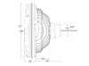 ES#4660183 - LFRB135 - Retrobright LED Forward Facing Light - Classic White (3000K) - Priced Each - 7 inch Round Light - Modern-Tech Upgrade For Old-School Sealed Beam Headlight Systems - Holley - Mercedes Benz Porsche