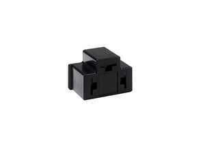 ES#4660199 - RBEC120 - Retrobright Unterminated Male Electrical Connector - 3 Pin - Priced Each - H4 or 9003 Male Headlight Connector; Pins not included - Holley - Mercedes Benz Porsche