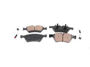 ES#2608334 - 1644201820 - Front Euro Ceramic Brake Pad Set - (NO LONGER AVAILABLE) - Includes new brake pad wear sensors - Akebono - 