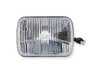 ES#4660234 - LFRB130 - Retrobright LED Forward Facing Light - Classic White (3000K) - Priced Each - 5 in. x 7 in. Rectangle Light - Modern-Tech Upgrade For Old-School Sealed Beam Headlight Systems - Holley - Mercedes Benz