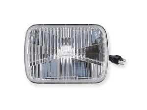 ES#4660234 - LFRB130 - Retrobright LED Forward Facing Light - Classic White (3000K) - Priced Each - 5 in. x 7 in. Rectangle Light - Modern-Tech Upgrade For Old-School Sealed Beam Headlight Systems - Holley - Mercedes Benz