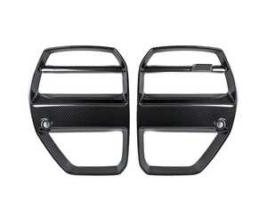 ES#4660247 - BM-0414-DCG-V1 - AutoTecknic Dry Carbon Motorsport V1 Front Grille - Give your front end a whole new look! - AUTOTECKNIC - BMW