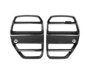 ES#4660260 - ATK-BM-0415-DCG - AutoTecknic Dry Carbon Podium V1 Front Grille - G80 M3 | G82/ G83 M4 - Give your front end a whole new look! - AUTOTECKNIC - BMW