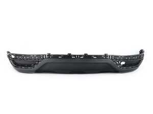 ES#4020398 - 3CM807521B9B9 - Rear Valance - Satin Black - Genuine Replacement - Genuine Volkswagen Audi - Volkswagen