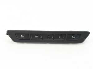 ES#4208248 - 61316997300 - Operating Facility Seat Functions Left - Black - Genuine BMW - BMW