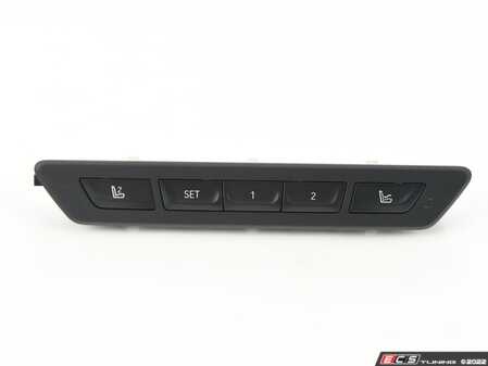ES#4208248 - 61316997300 - Operating Facility Seat Functions Left - Black - Genuine BMW - BMW