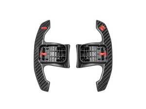 ES#4660275 - BM-0418 - AutoTecknic Carbon Fiber Pole Position Shift Paddles - BMW G-Chassis Vehicles / Toyota A90 Supra - Premium feel and premium look from these carbon paddels! - AUTOTECKNIC - BMW