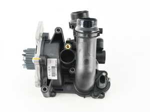 ES#2818188 - 06J121026BG - Water Pump Module  - (NO LONGER AVAILABLE) - Includes the thermostat, temp sensor, and gasket - Genuine Volkswagen Audi - 