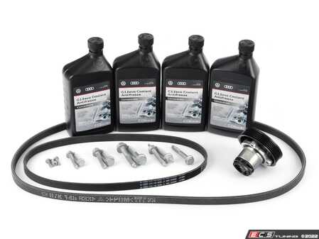 ES#2792938 - 07K121011BKT3 - Water Pump Replacement Kit - Featuring Genuine replacement parts - Genuine Volkswagen Audi - Volkswagen