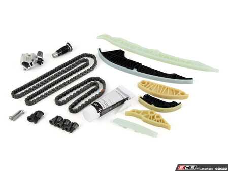 ES#4475545 - 06k109158am1KT - Timing Chain Kit - Includes chains, tensioners, and rails - Genuine Volkswagen Audi - Volkswagen