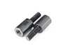 ES#4499516 - STRTEXT - Rear Upper Shock Extenders - Pair (M12) - Eliminates bottoming out issues on lifted vehicles. M12x1.5 - Forge - Volkswagen