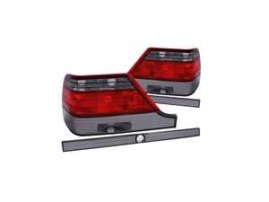 ES#4660446 - 221154 - Red & Smoke Taillight Set - Plug and play Red and Smoke Taillight housings for a unique look and improved visibility. Select your favorite bulbs! - Anzo - Mercedes Benz