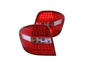 ES#4660458 - 321053 - Red & Clear Taillight Set - Plug and play Red and Clear LED Taillight housings for a unique look and improved visibility. Bulbs included! - Anzo - Mercedes Benz