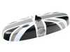 ES#4505042 - 51162148221 - Black Jack Cover Rearview Mirror  - Attaches to the back of the center mirror: manual dip or auto dip - ECS - MINI