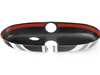 ES#4505042 - 51162148221 - Black Jack Cover Rearview Mirror  - Attaches to the back of the center mirror: manual dip or auto dip - ECS - MINI