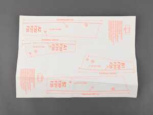 ES#2664871 - 01292317852 - SET OF TEMPLATES, DOOR, FRON - Genuine BMW - BMW