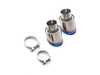 ES#4660521 - 5V2150-B - COBB Blued Titanium Exhaust Tip Kit - Replace the tips on your COBB Titanium Cat-Back Exhaust or finish a custom made exhaust in style - CobbTuning - Volkswagen