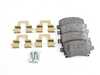 ES#4424118 - 1k0698451sKT - Rear Brake Pad Set - Composite pads that are a great solution for your daily driver. - Genuine Volkswagen Audi - Audi Volkswagen