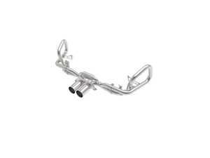 ES#4660615 - 49-36450-H - MACH Force-Xp 2-1/2 IN to 2 IN 304 Stainless Steel Cat-Back Exhaust System - Brushed Tips - Add up to +26 HP and +38 lb-ft of torque with this valve-controlled 304 stainless cat-back exhaust, delivering aggressive sound, improved throttle response, and easy bolt-on performance. - AFE - Porsche