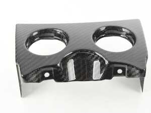 ES#4485304 - 82940015951 - Carbon Fiber JCW Style Auxiliary Gauge Console - (NO LONGER AVAILABLE) - Mounts under the toggle bank as a OEM replica of the factory JCW gauges - ECS - 