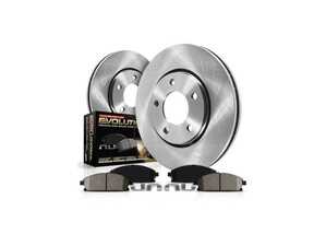 ES#4660665 - KOE7968 - Rear Brake Service Kit - Featuring Power Stop Rotors, and pads - Power Stop - Mercedes Benz