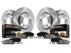 ES#4660742 - KOE8546 - Front & Rear Brake Service Kit - Featuring Power Stop Rotors, and pads - Power Stop - Mercedes Benz