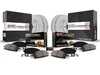 ES#4675084 - CRK8103 - Power Stop Z17 Evolution Coated Front & Rear Brake Kit (330mm/300mm) - A premium complete 4-wheel restoration package featuring high-carbon smooth Geomet coated rotors, low-dust clean-ride ceramic pads, and replacement electronic wear sensors. - Power Stop - Mercedes Benz