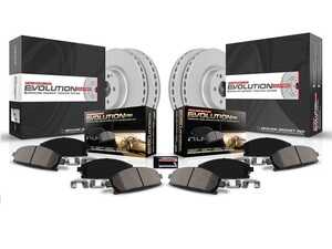 ES#4675084 - CRK8103 - Z17 Front & Rear Brake Service Kit - Featuring Power Stop Rotors, and pads - Power Stop - Mercedes Benz