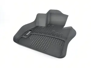 F60 Front Floor Mat Liners Black - Set