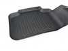 ES#3680595 - 82112472309 - F60 Rear Floor Mat Liners Black - Set - All Weather Floor Mats - Genuine MINI - MINI