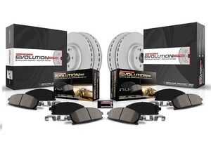 ES#3989193 - CRK6707 - Front & Rear Brake Service Kit - Featuring Power Stop Rotors, and pads - Power Stop - Mercedes Benz