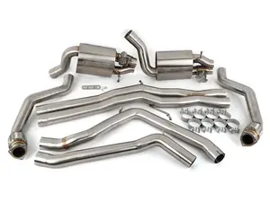 C7 RS7 Cat Back Valved Exhaust