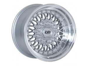 ES#4945611 - ESM-002R-35KT1 - 16" ESM-002R Wheels - Set Of Four - 16x8 ET20 4x100/5x100 57.1CB - Silver/Machined Lip - ESM Wheels - BMW Volkswagen