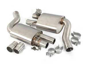 ES#4660699 - 012767LA11 - C7 S6/S7 Axle Back Valved Exhaust - Experience your driving passion with our ECS Valved Exhaust System! - ECS - Audi