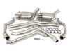 ES#4660652 - 012767LA01KT - C7 S6/S7 Valved Cat Back Exhaust - Stainless - Experience your driving passion with our ECS Valved Exhaust System! - ECS - Audi