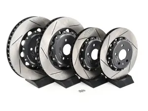 8V RS3 - 2-Piece Slotted Brake Rotors - Front and Rear