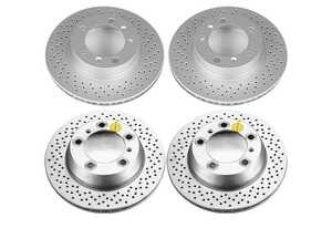 ES#3989050 - CRK5794 - Front & Rear Brake Service Kit - Featuring Power Stop Rotors, and pads - Power Stop - Porsche