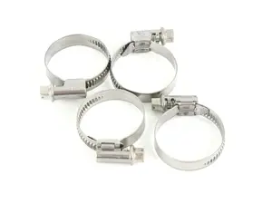 Water Outlet Hose Clamp Kit Fix - Set Of Four 