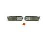 ES#248690 - 341-1401P-B-VS - Bumper Side Marker Set - Light Smoke - Replace that orange reflector on front bumper - Depo - Volkswagen