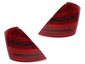 ES#3663081 - 440-1970PXA-VSR - W221 S-Class LED Facelift Red/Smoke Tail Lights - Set - Red/Smoke Facelift Tail Lights for you W221! - Depo - Mercedes Benz
